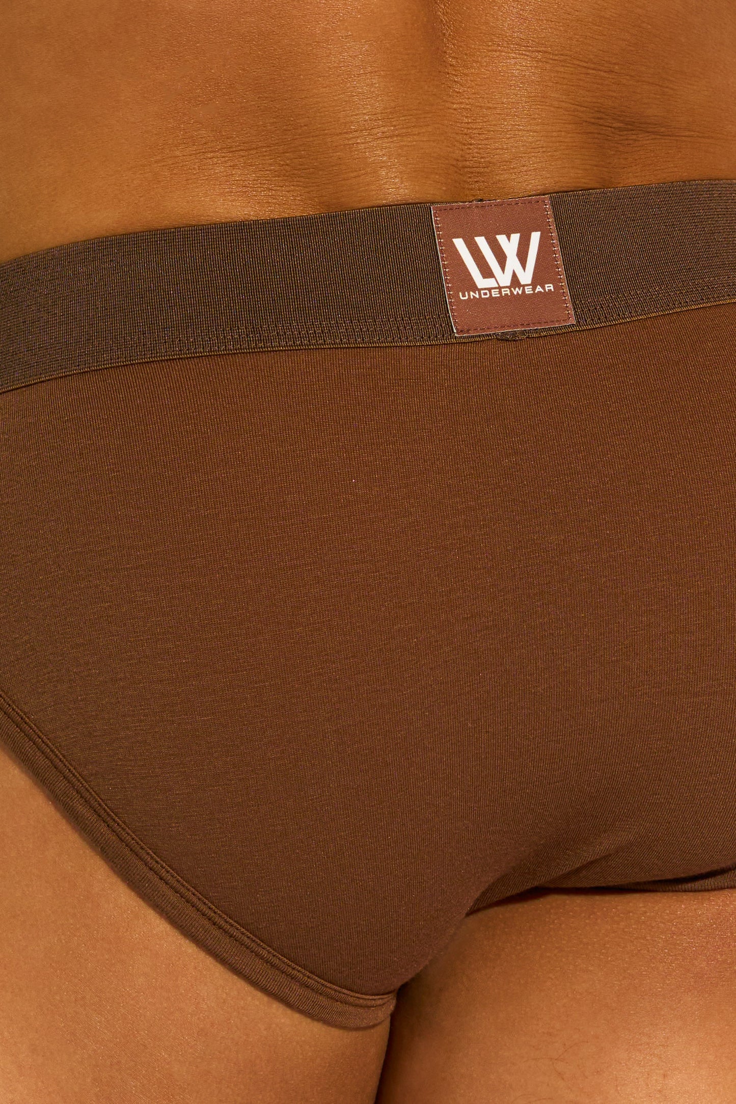 SKIN BIKINI BRIEF - CACAO BROWN
