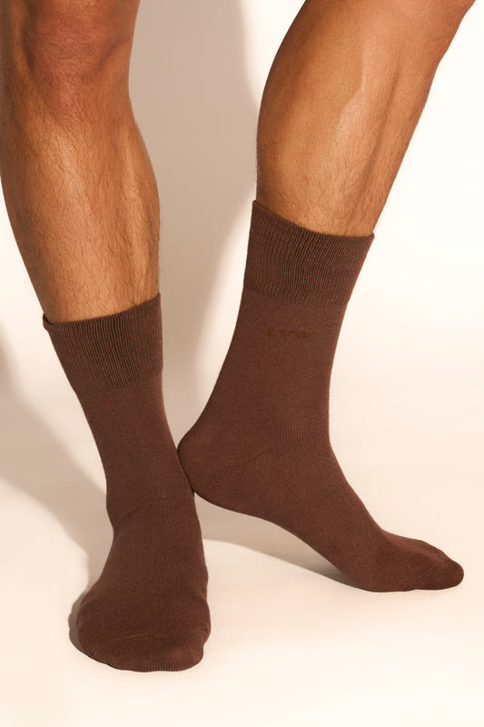 CASUAL SOCKS - PECAN