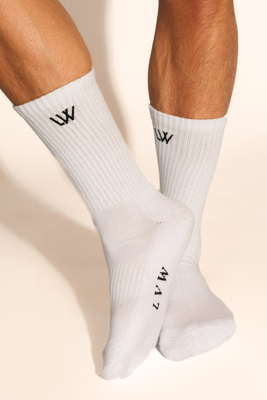 SPORT SOCKS - WHITE