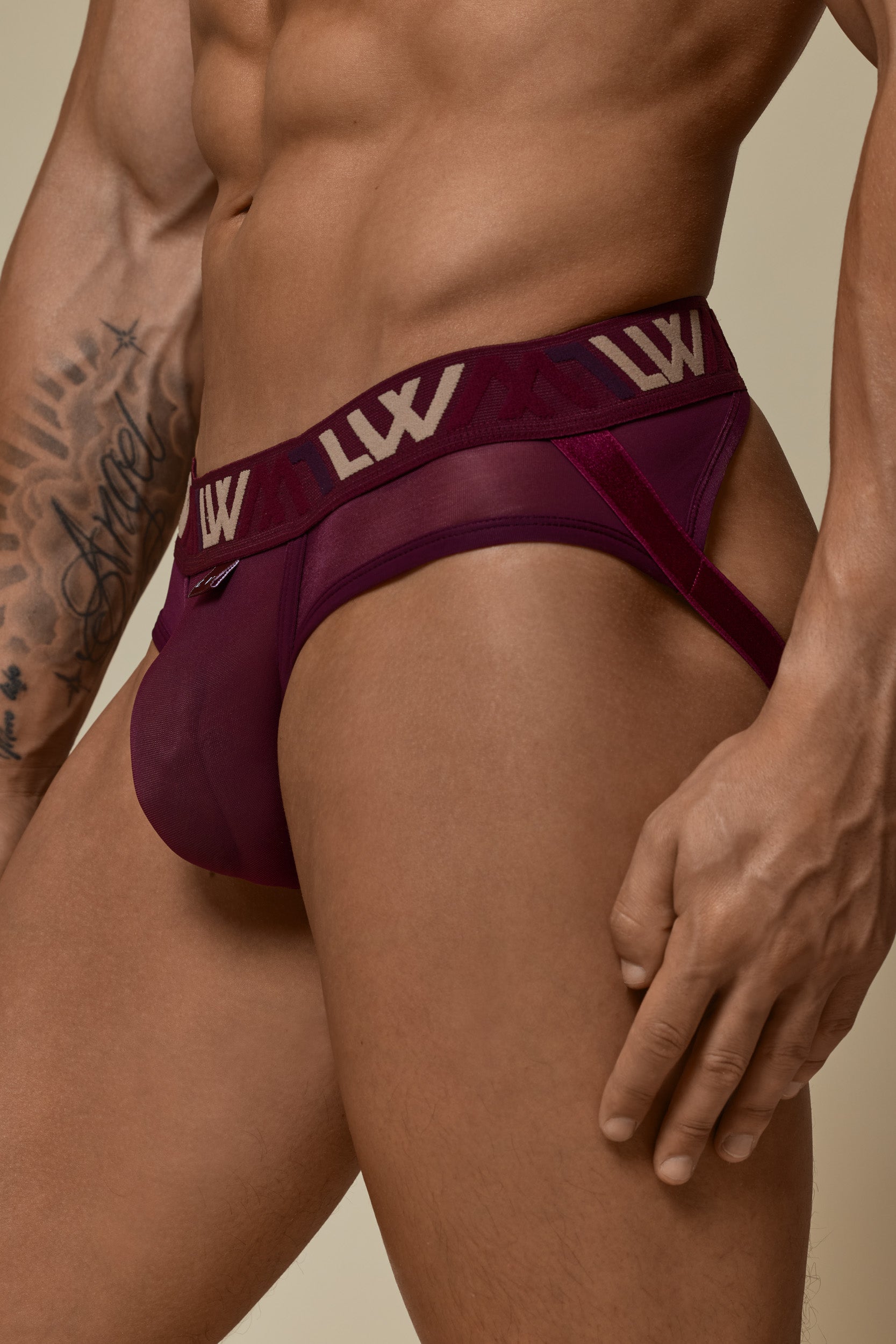 VISIBLY JOCK MESH - BLACKBERRY