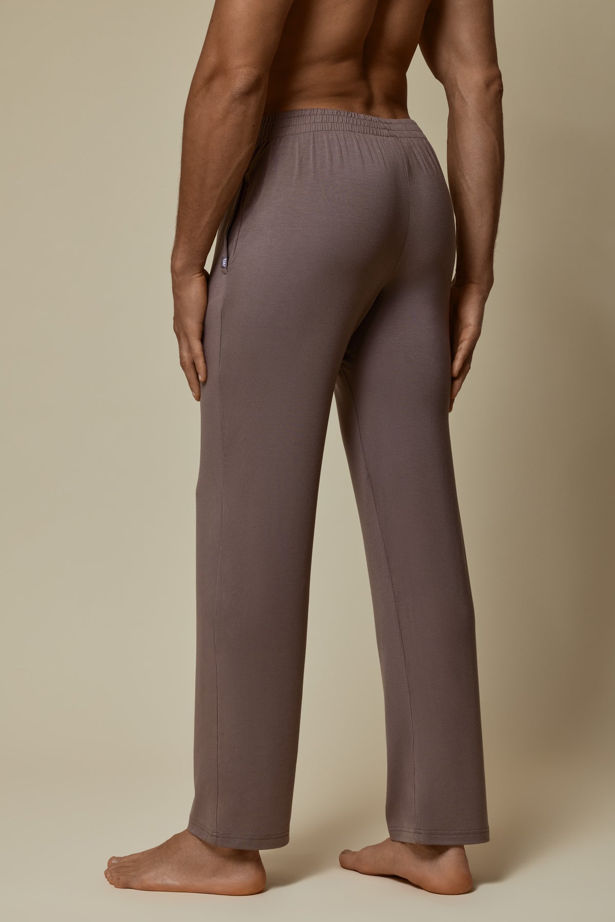 SECOND SKIN LOUNGE PANT - DEEP TAUPE