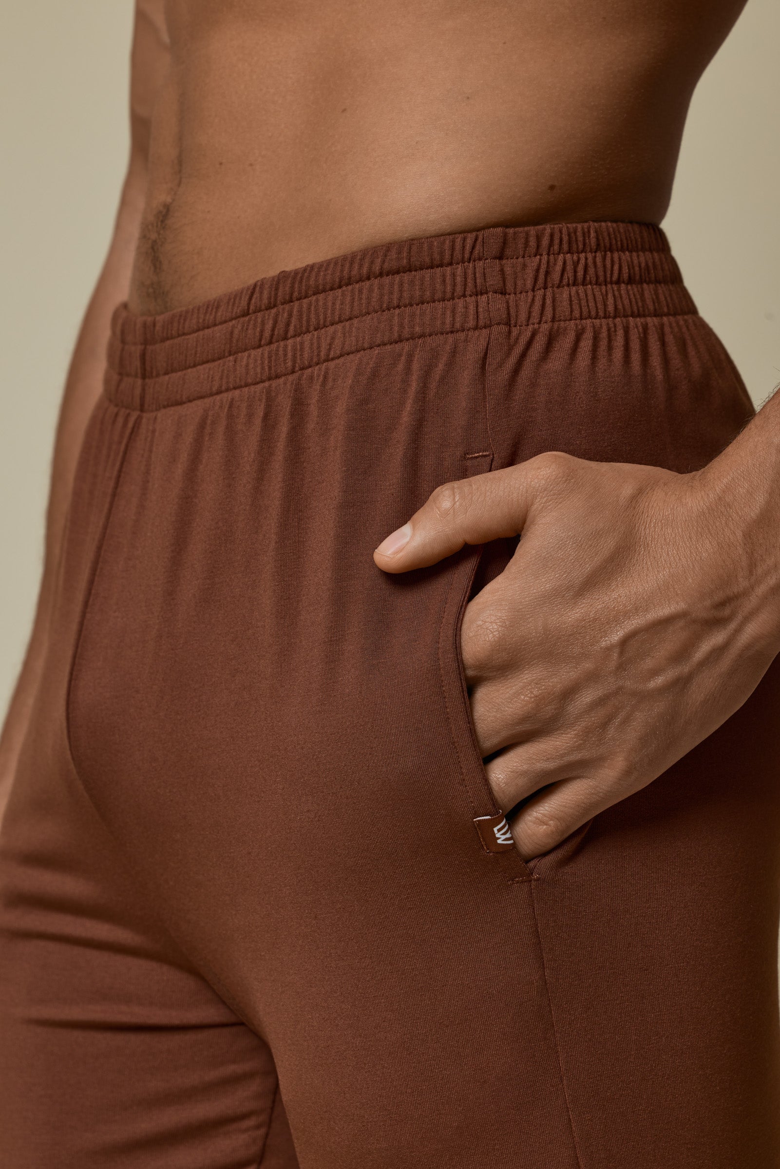 SECOND SKIN LOUNGE PANT - CAPPUCCINO