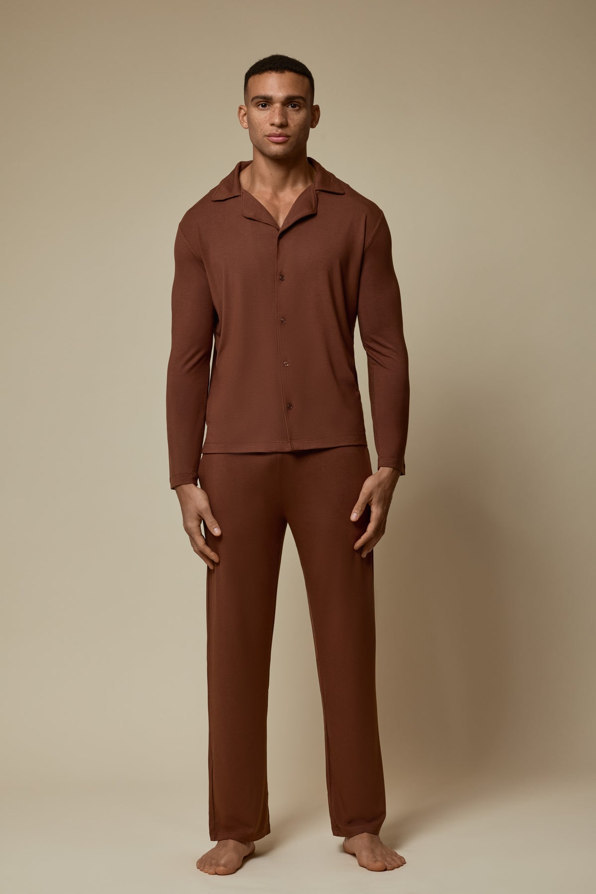 SECOND SKIN LOUNGE PANT - CAPPUCCINO