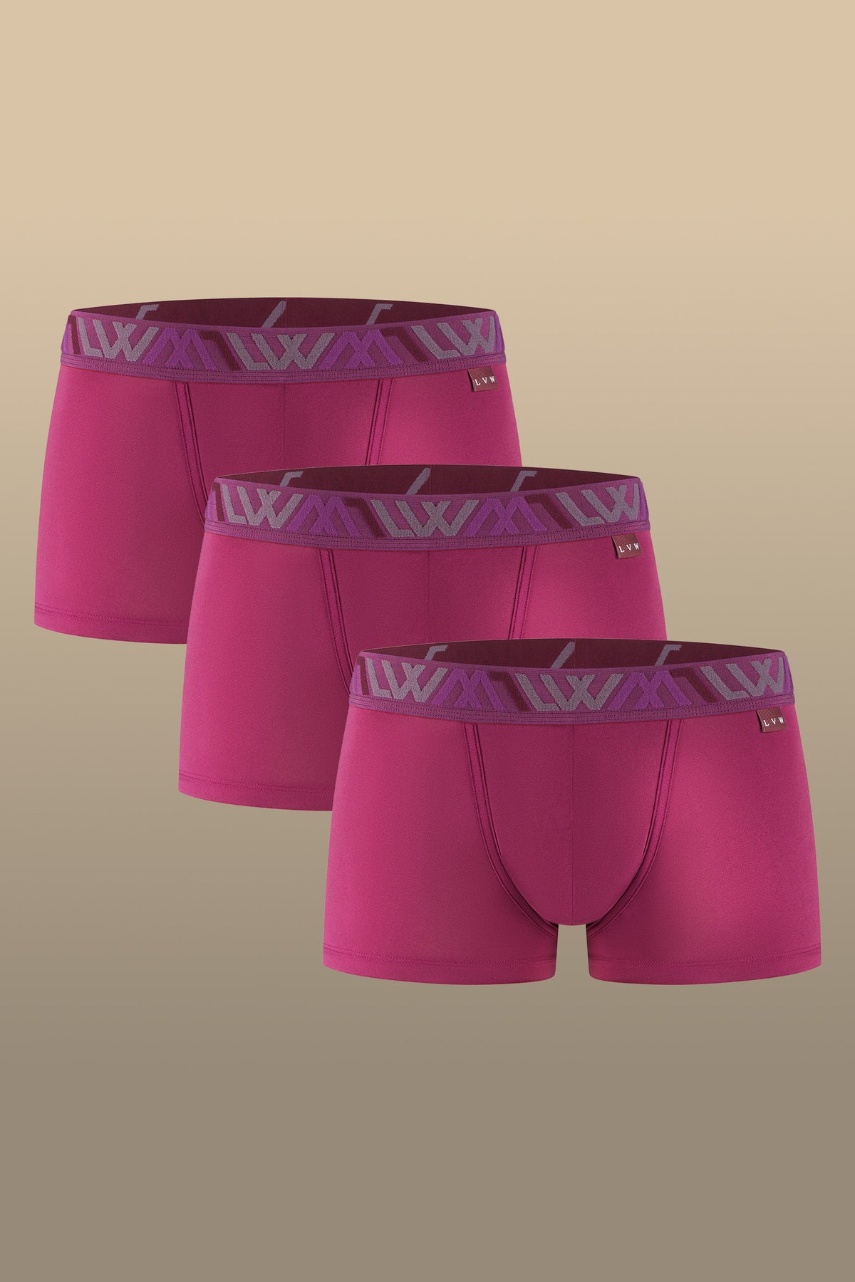 VISIBLY TRUNK - DEEP PLUM 3 PACK