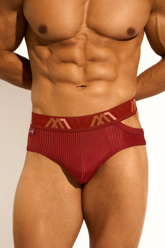 SIGNATURE EXCLUSIVE REVEALING BRIEF - BURGUNDY