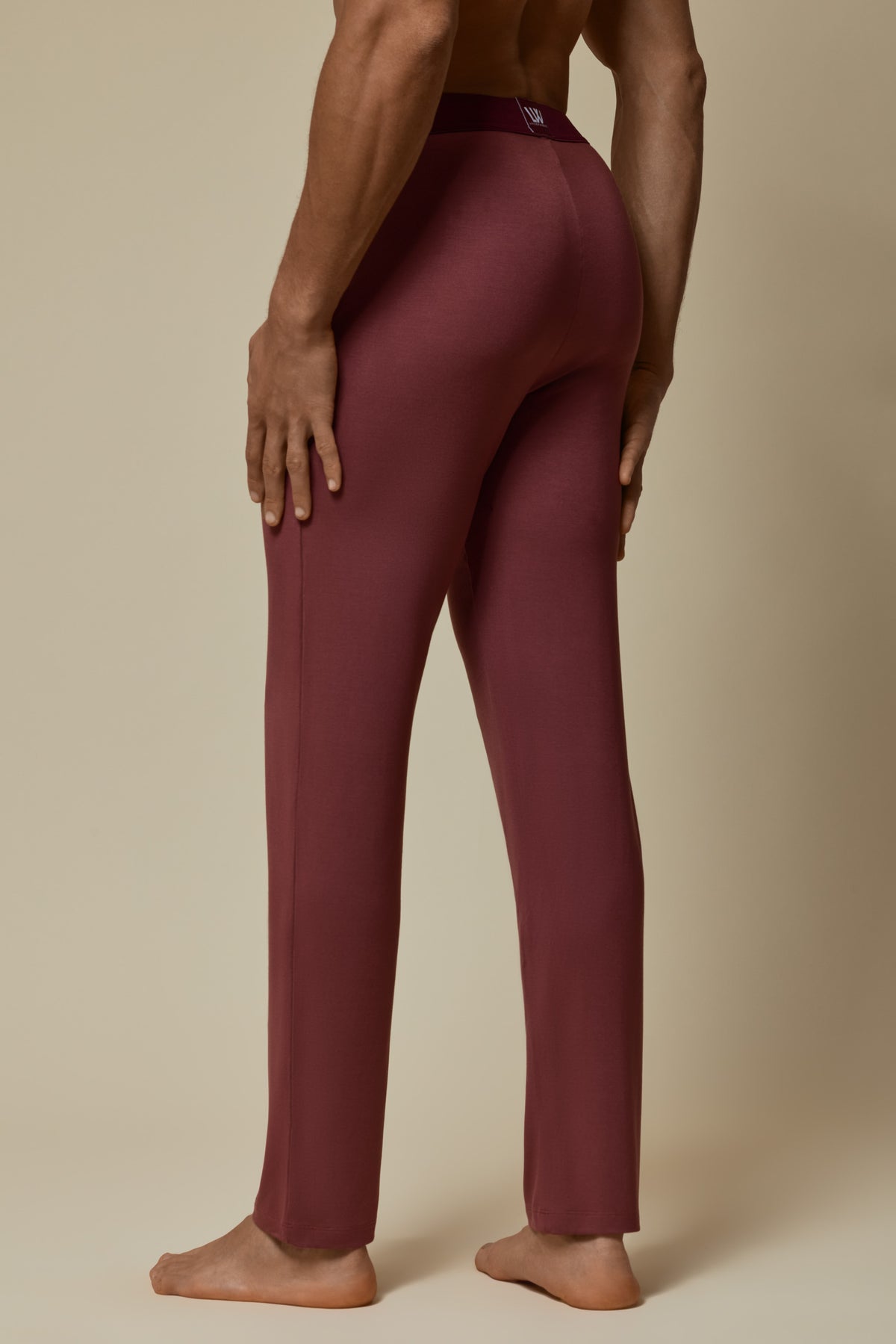 SECOND SKIN WAISTBAND PANT - HOT CHOCOLATE