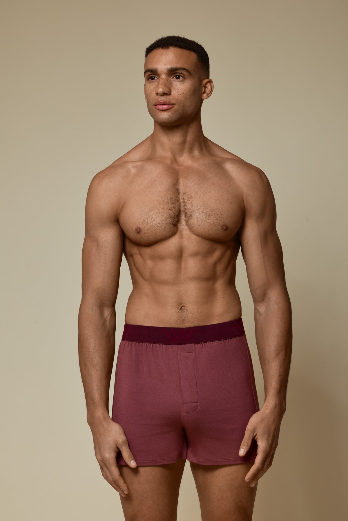 SECOND SKIN SLEEP SHORT - HOT CHOCOLATE