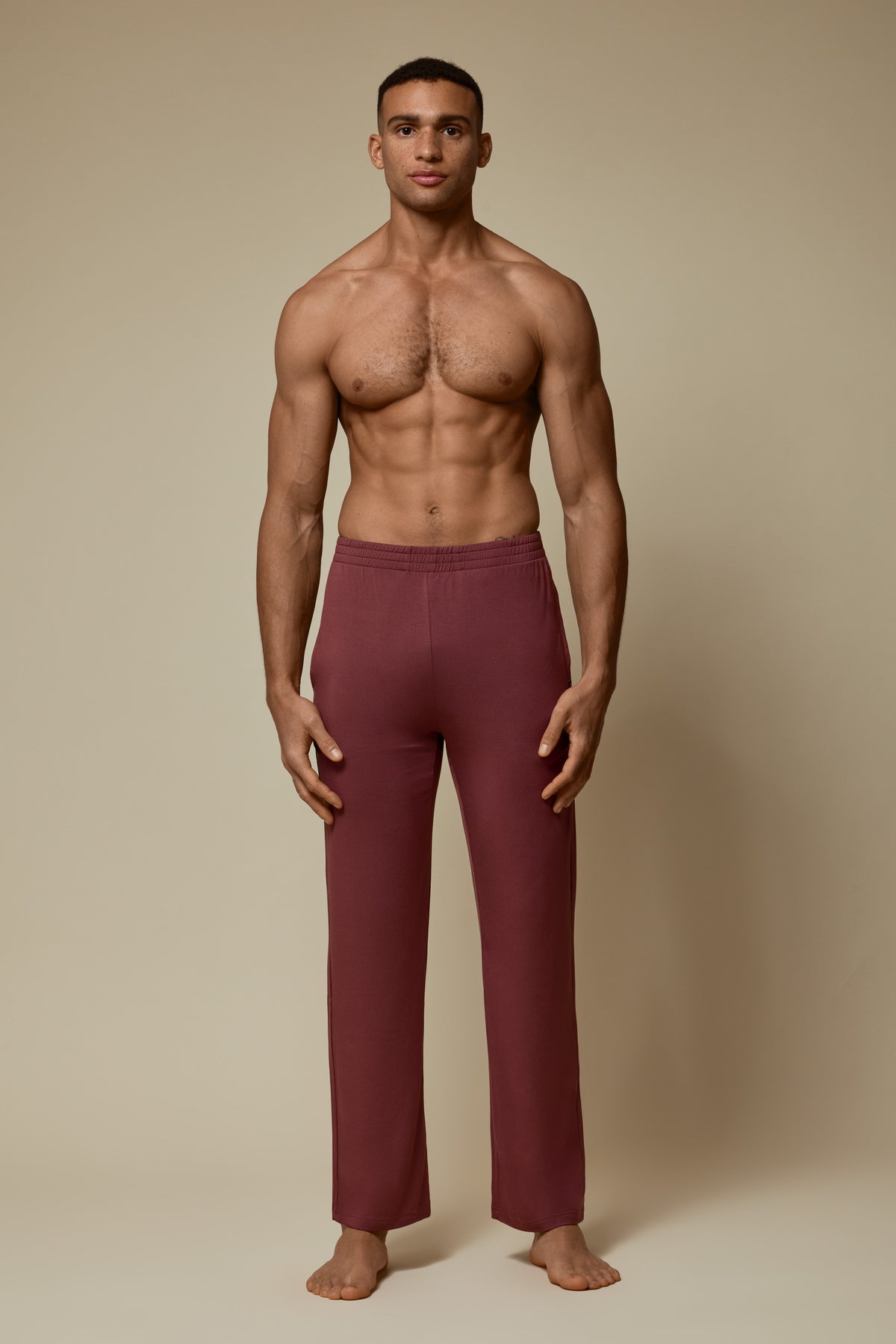 SECOND SKIN LOUNGE PANT - HOT CHOCOLATE
