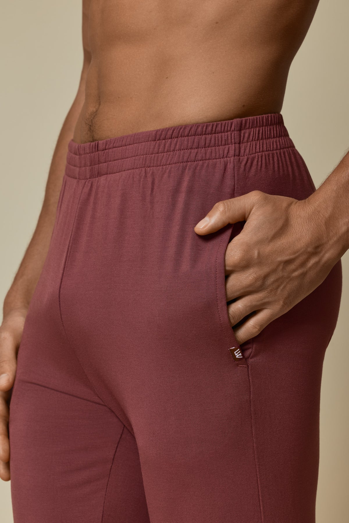 SECOND SKIN LOUNGE PANT - HOT CHOCOLATE