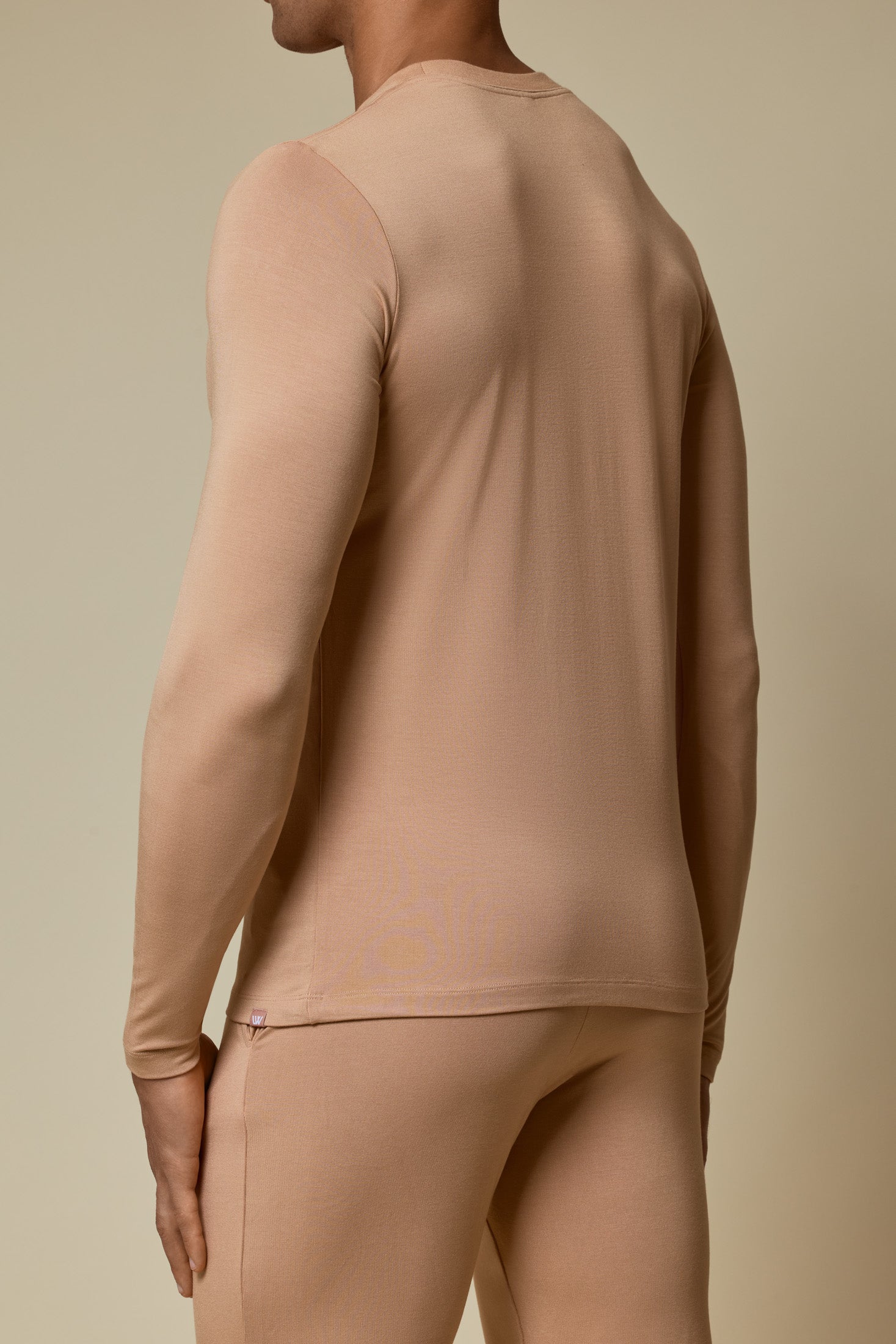 SECOND SKIN LONG SLEEVE TEE - BRUSH