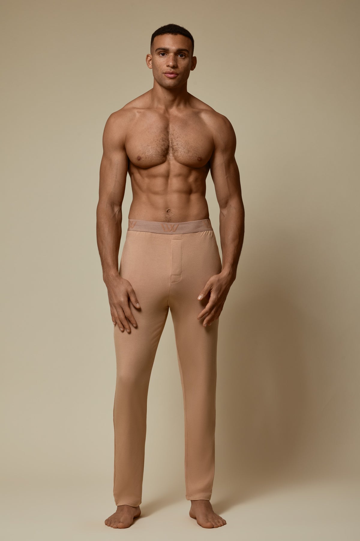 SECOND SKIN SLEEP SHORT - BRUSH
