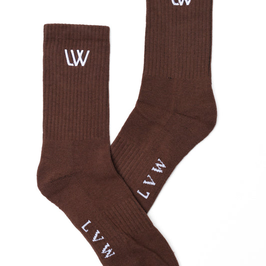 LVW DAILY SOCKS - Brown