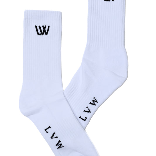 LVW DAILY SOCKS - White