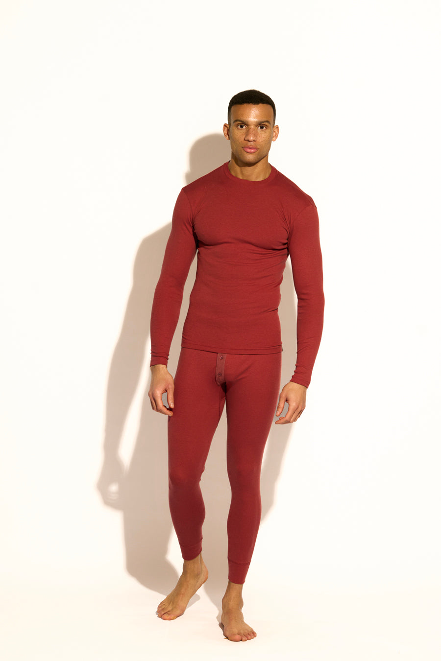 ESSENTIAL LONG SLEEVE TEE - BRANDY SNIFTER