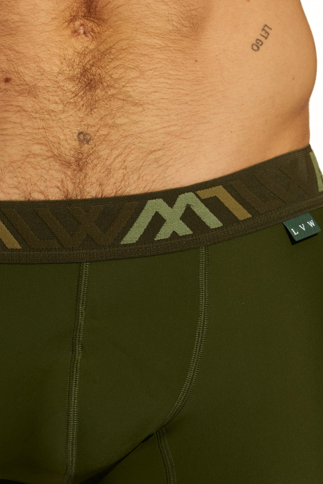 SIGNATURE LEGGING COMPRESSION - ARMY GREEN