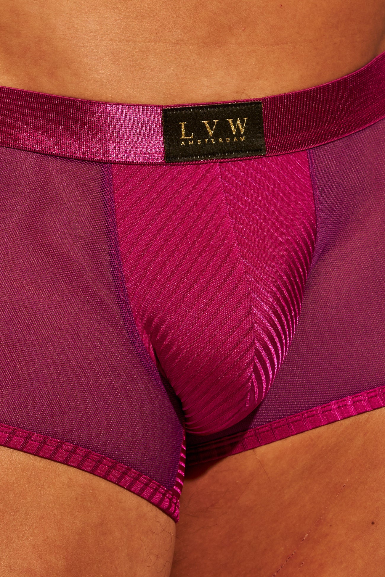 ALLURING MESH TRUNK - ROSE VIOLET