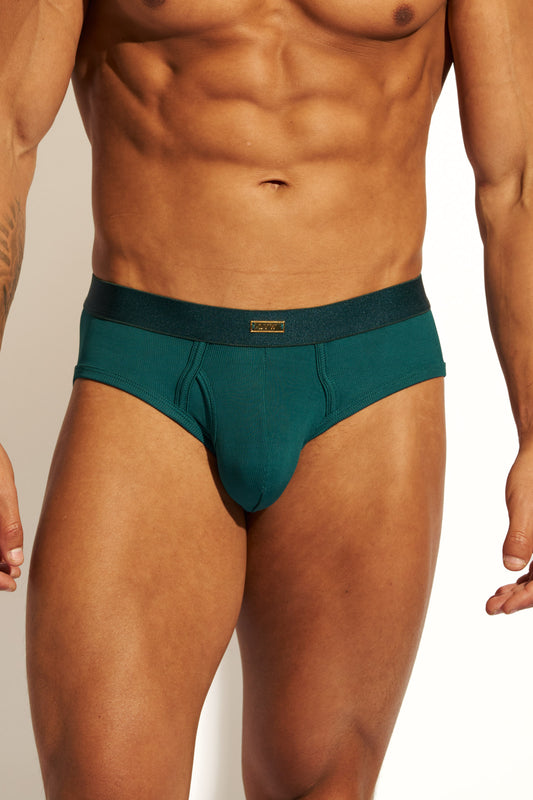 GOLD CLASSIC BRIEF - DEEP TEAL