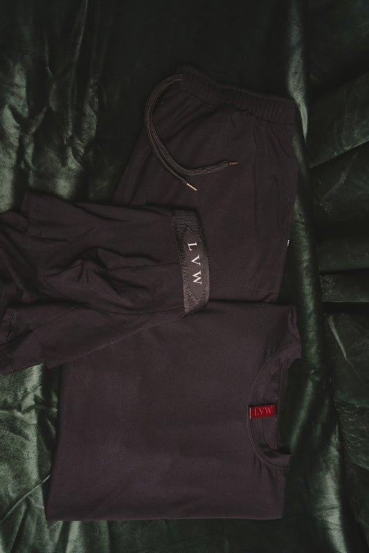 THE BLACK LOUNGE SET (3-PACK)