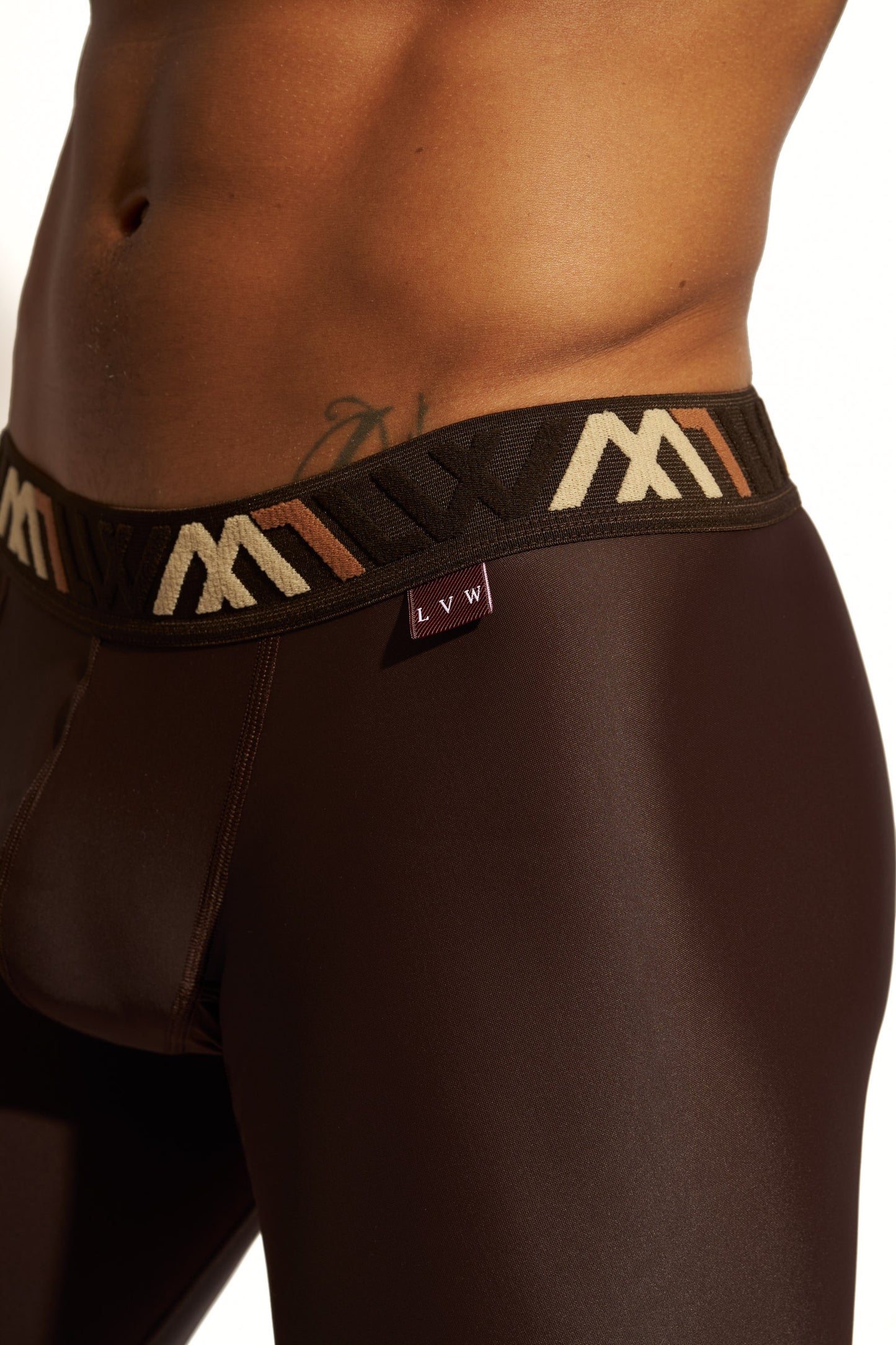 SIGNATURE HYBRID BIKER SHORT - ESPRESSO