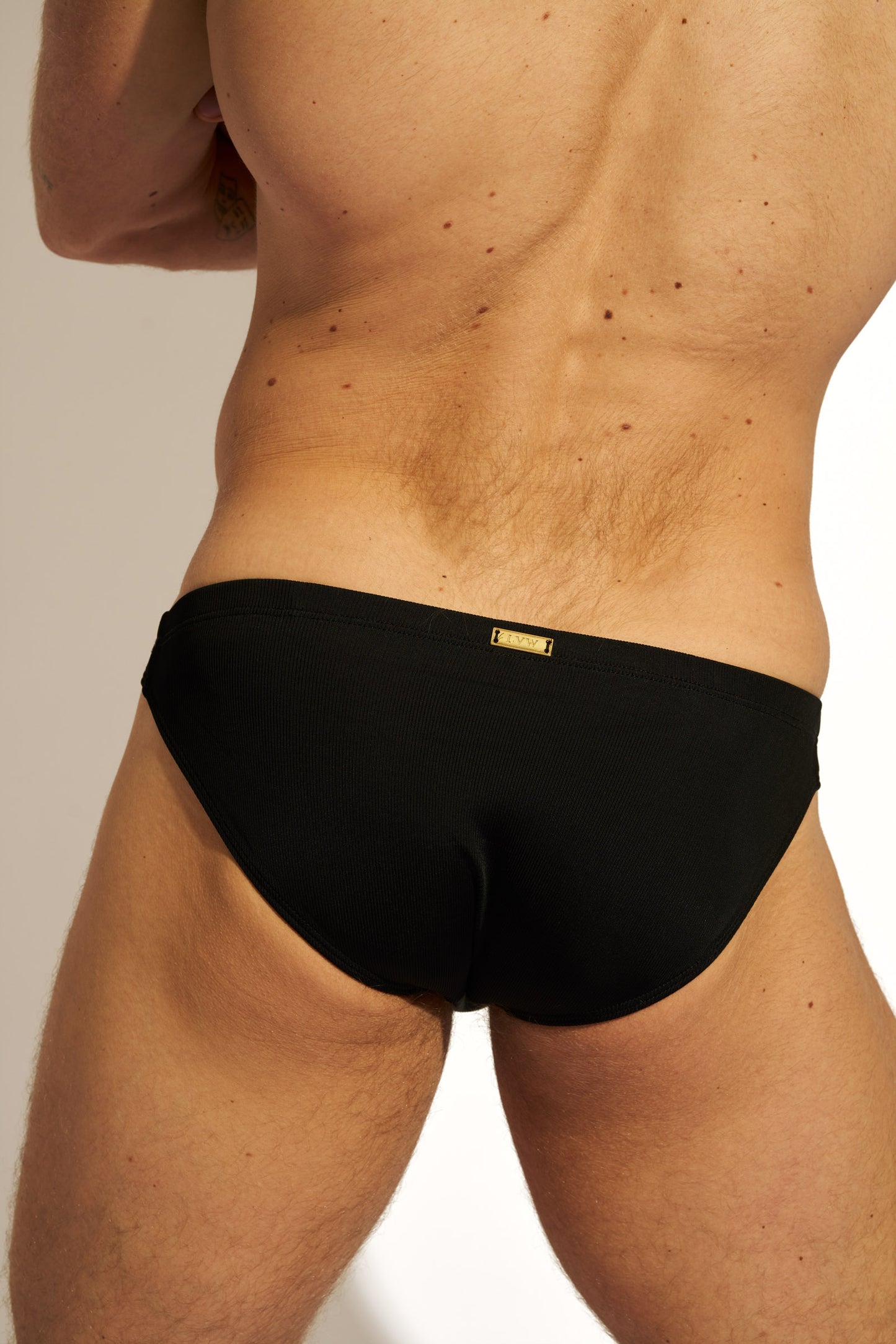 GOLD MICRO BRIEF - BLACK