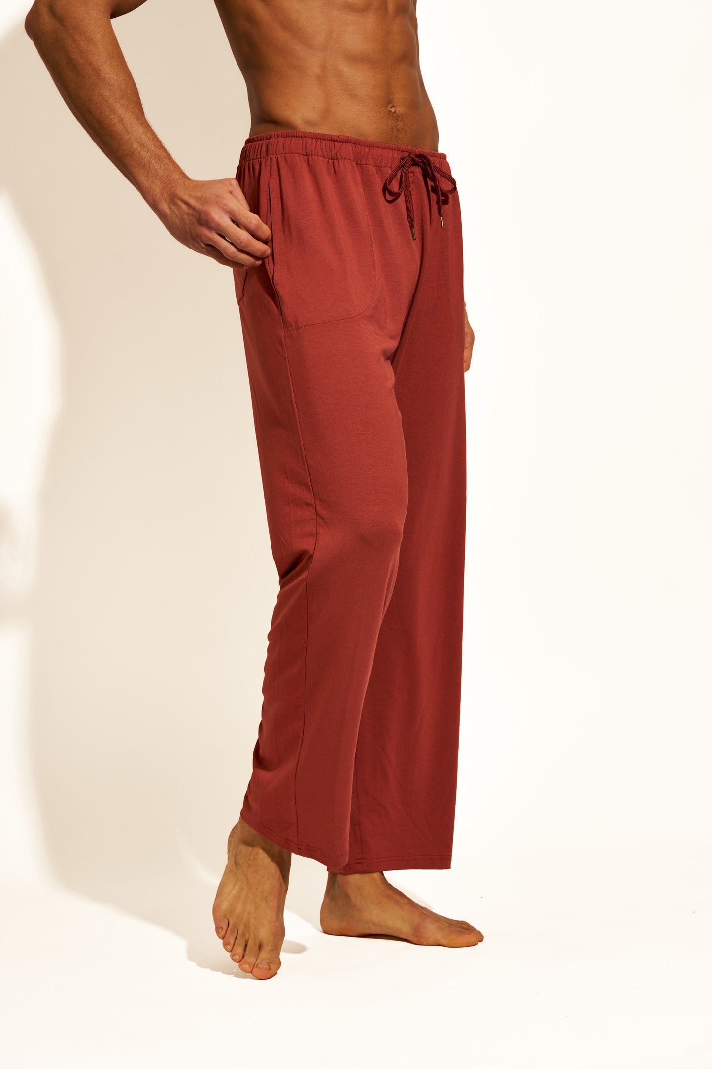 PREMIUM LOUNGEWEAR PANTS RELAXED FIT - BRANDY SNIFTER
