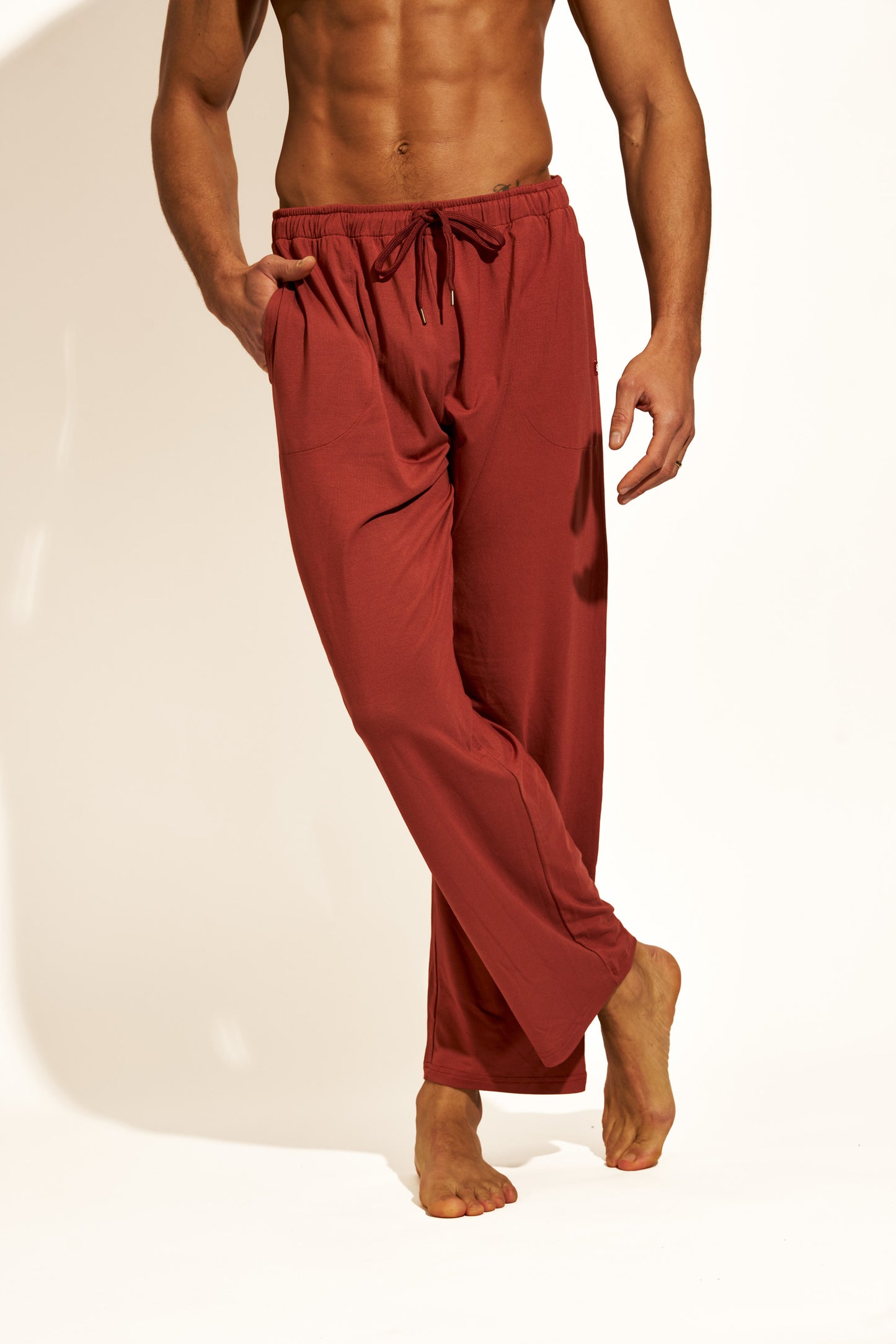 PREMIUM LOUNGEWEAR PANTS RELAXED FIT - BRANDY SNIFTER