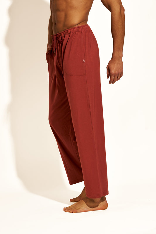 PREMIUM LOUNGEWEAR PANTS RELAXED FIT - BRANDY SNIFTER