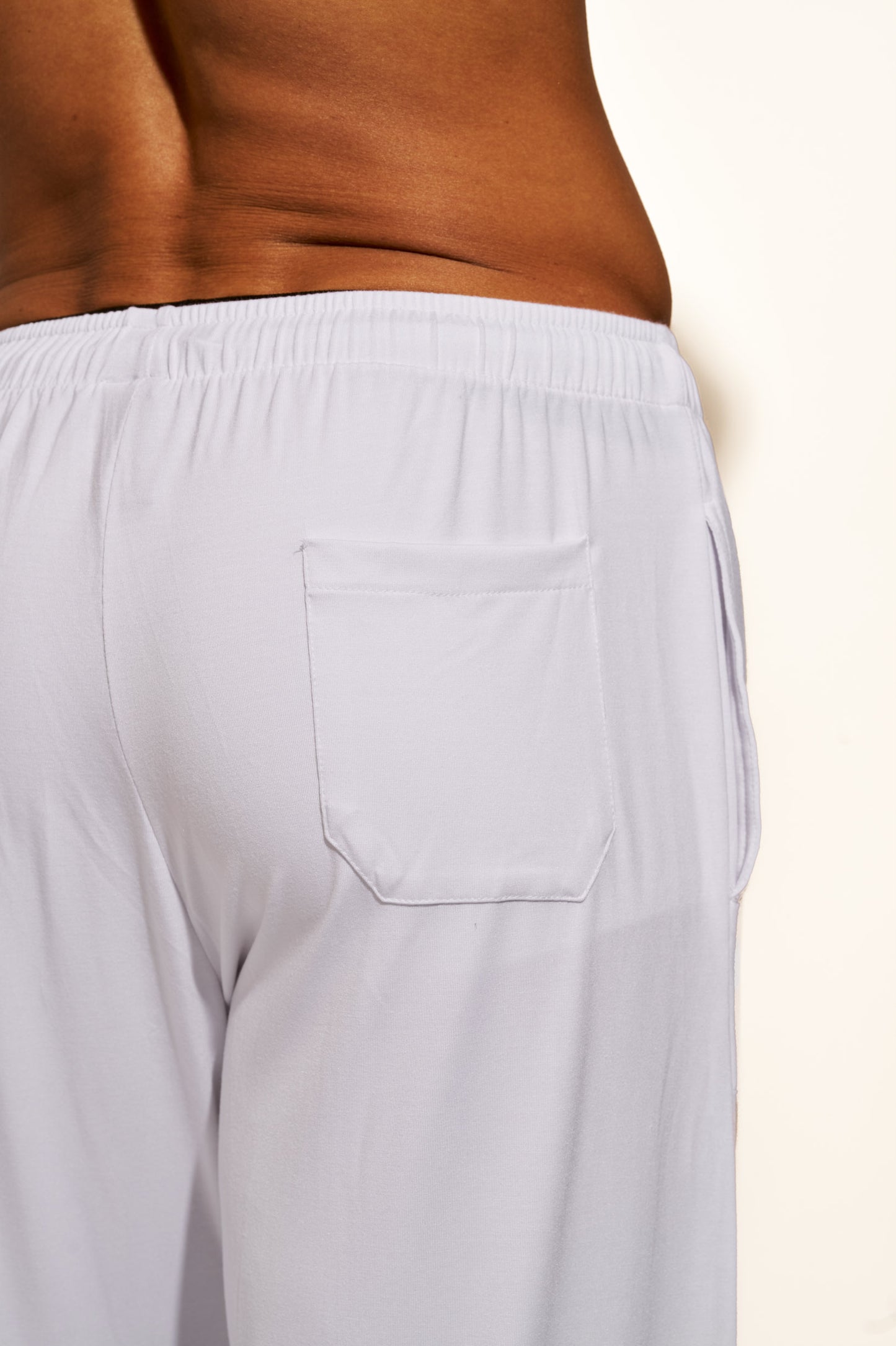 PREMIUM LOUNGEWEAR PANTS RELAXED FIT - WHITE