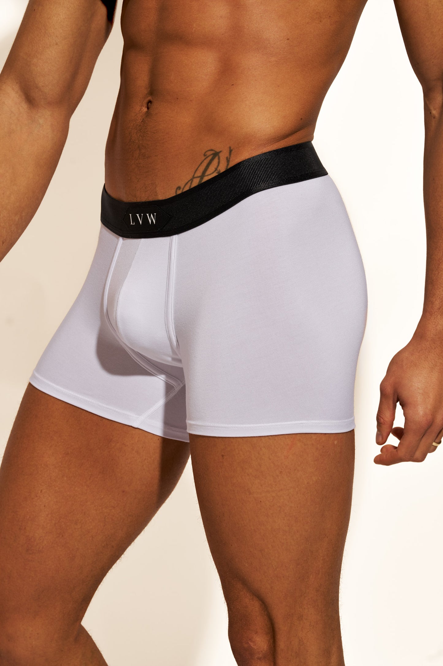 PREMIUM BOXER BRIEF - WHITE