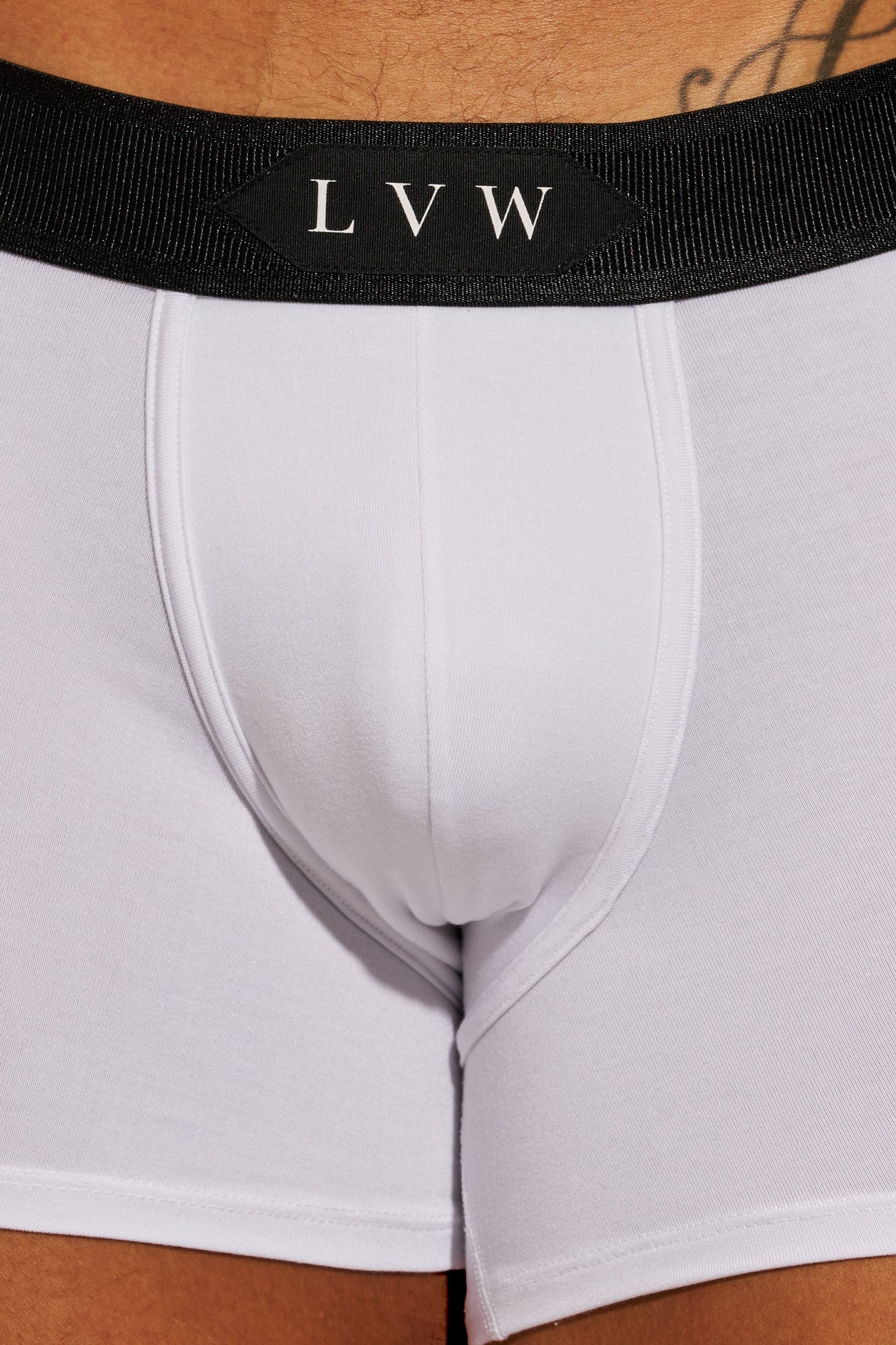 PREMIUM BOXER BRIEF - WHITE