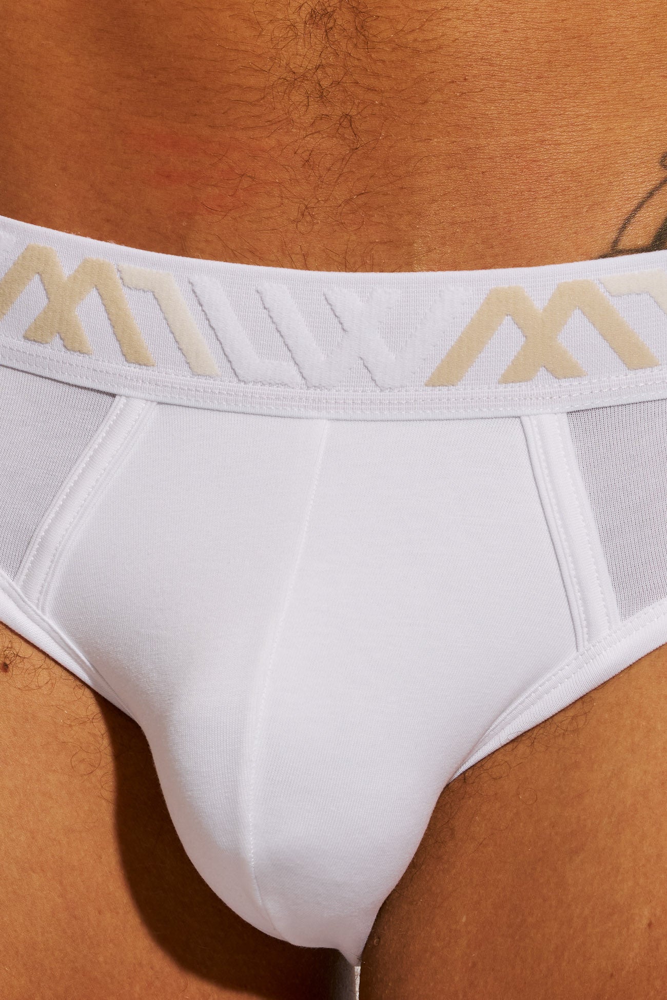 SIGNATURE ORGANIC COTTON BRIEF - WHITE