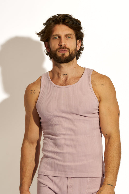 ESSENTIAL EXCLUSIVE TANK TOP REGULAR FIT - PASTEL PURPLE